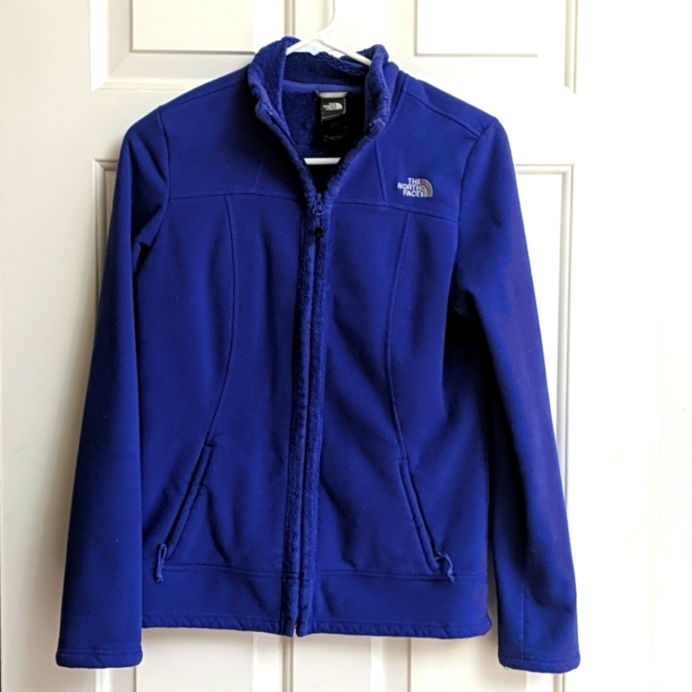 Blue North Face Fleece